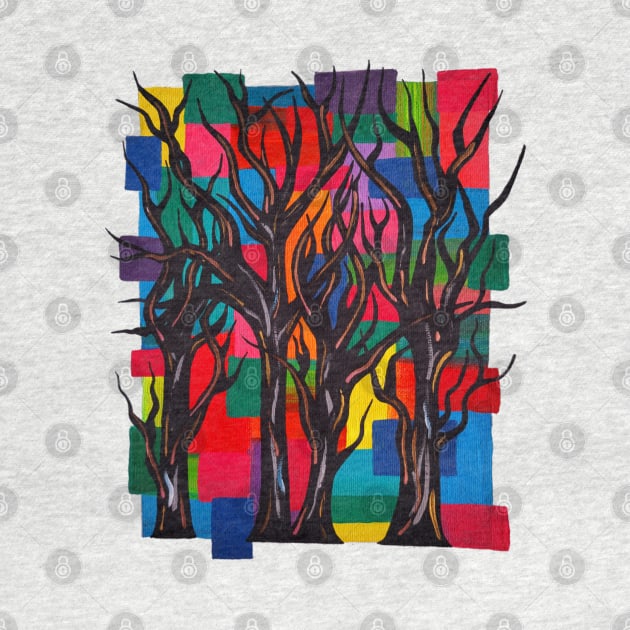 Abstract Forest by Art by Rory 